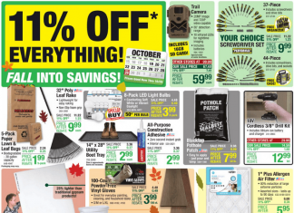 Menards Weekly Ad Oct 19 – Oct 29, 2023 (Halloween Promotion Included)