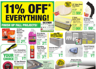 Menards Weekly Ad Oct 26 – Nov 05, 2023