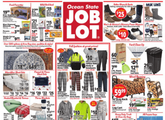 Ocean State Job Lot Weekly Ad Oct 26 – Nov 01, 2023