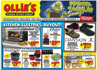 Ollie’s Weekly Ad Oct 04 – Oct 11, 2023