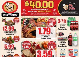 Piggly Wiggly Weekly Ad Oct 18 – Oct 24, 2023