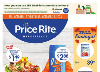 Price Rite Weekly Ad Oct 13 – Oct 26, 2023