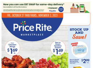 Price Rite Weekly Ad Oct 27 – Nov 02, 2023