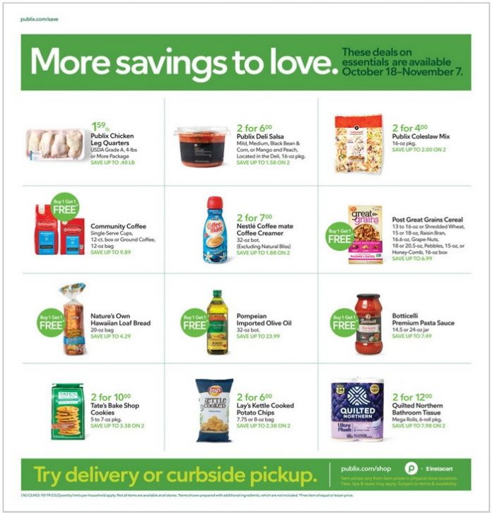 Publix Weekly Ad Oct 25 Oct 31, 2023 (Halloween Promotion Included)