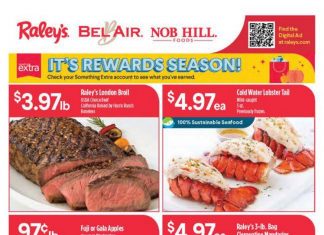 Raley’s Supermarkets Weekly Ad Oct 11 – Oct 17, 2023