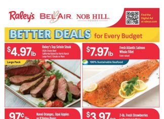 Raley’s Supermarkets Weekly Ad Oct 18 – Oct 24, 2023