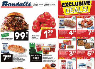 Randalls Weekly Ad Nov 01 – Nov 07, 2023