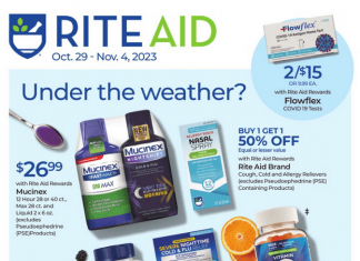 Rite Aid Weekly Ad Oct 29 – Nov 04, 2023 (Halloween Promotion Included)