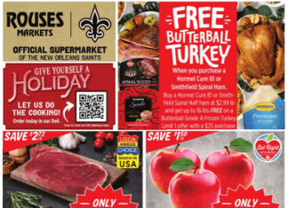 Rouses Weekly Ad Nov 01 – Nov 08, 2023