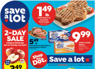 Save A Lot Weekly Ad Oct 11 – Oct 17, 2023