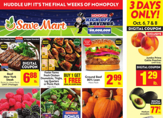 Save Mart Supermarkets Weekly Ad Oct 04 – Oct 10, 2023 (Halloween Promotion Included)