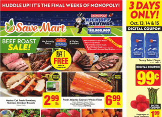 Save Mart Supermarkets Weekly Ad Oct 11 – Oct 17, 2023 (Halloween Promotion Included)