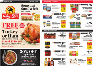 ShopRite Weekly Ad Oct 13 – Oct 19, 2023 (Halloween Promotion Included)