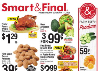 Smart & Final Weekly Ad Oct 11 – Oct 17, 2023 (Halloween Promotion Included)
