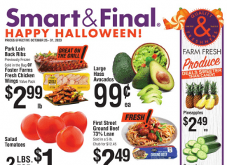 Smart & Final Weekly Ad Oct 25 – Oct 31, 2023 (Halloween Promotion Included)