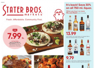 Stater Bros Weekly Ad Oct 25 – Oct 31, 2023