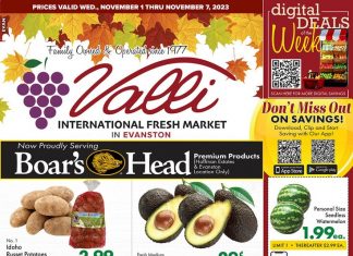 Valli Produce Weekly Ad Nov 01 – Nov 07, 2023