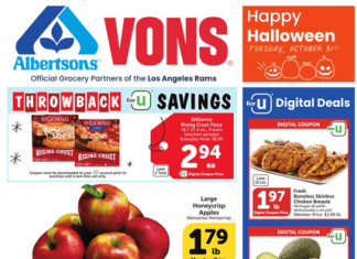 Vons Weekly Ad Oct 25 – Oct 31, 2023 (Halloween Promotion Included)