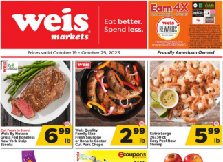 Weis Markets Weekly Ad Oct 19 – Oct 25, 2023 (Halloween Promotion Included)