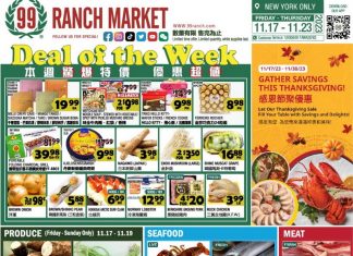 99 Ranch Market Weekly Ad Nov 17 – Nov 23, 2023 (Thanksgiving Promotion Included)