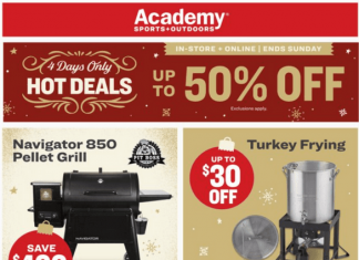 Academy Sports + Outdoors Weekly Ad Nov 09 – Nov 12, 2023