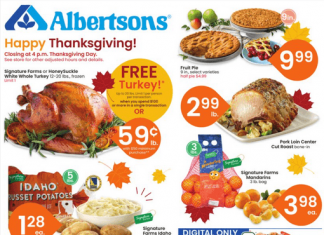Albertsons Happy Thanksgiving Ad Nov 15 – Nov 23, 2023