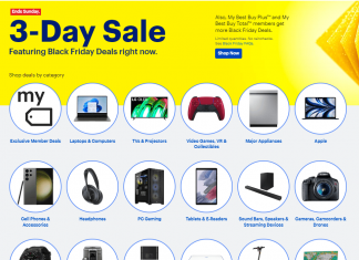 Best Buy Black Friday Three-Day Sale Nov 10 – Nov 12, 2023