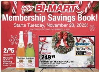 Bi-Mart Weekly Ad Nov 28 – Dec 12, 2023