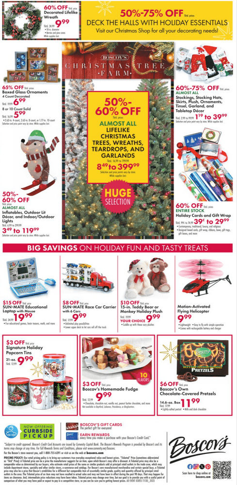 Boscov's Weekly Ad Nov 30 – Dec 06, 2023