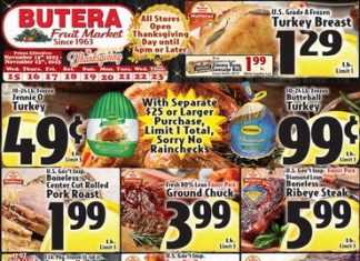 Butera Weekly Ad Nov 15 – Nov 23, 2023 (Thanksgiving Day Promotion Included)