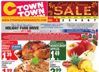 C-Town Weekly Ad Dec 01 – Dec 07, 2023