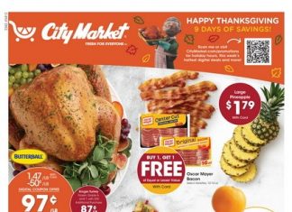 City Market Weekly Ad Nov 15 – Nov 23, 2023 (Thanksgiving Promotion Included)