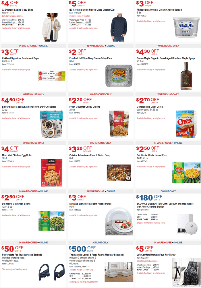 Costco Holiday Savings 2025 Leta Rosalia
