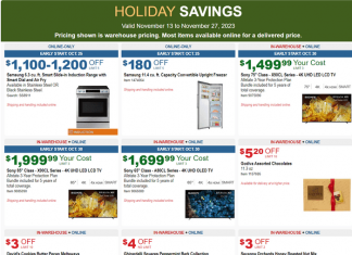 Costco Early Black Friday Savings Ad Nov 13 – Nov 27, 2023