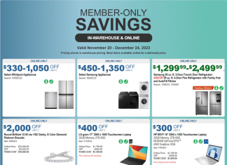 Costco Monthly Ad Nov 20 – Dec 24, 2023