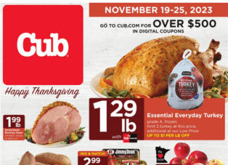 Cub Foods Weekly Ad Nov 19 – Nov 25, 2023
