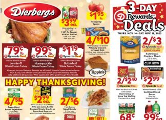 Dierbergs Markets Weekly Ad Nov 14 – Nov 27, 2023 (Thanksgiving Promotion Included)