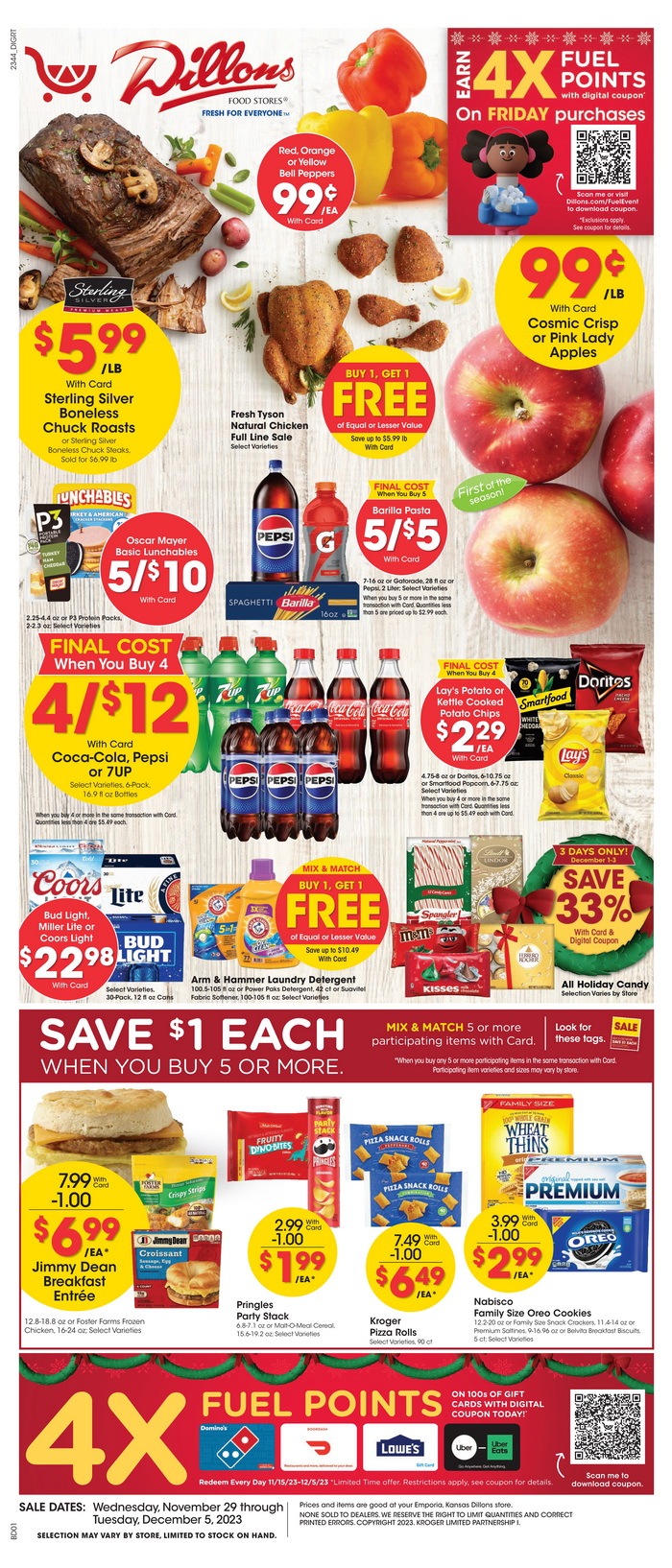 Dillons Weekly Ad Nov 29 Dec 05, 2023