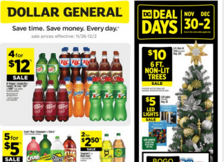 Dollar General Weekly Ad Nov 26 – Dec 02, 2023