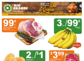 El Rio Grande Happy Thanksgiving Ad Nov 15 – Nov 23, 2023
