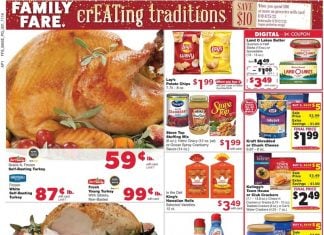 Family Fare Weekly Ad Nov 19 – Nov 25, 2023 (Thanksgiving Promotion Included)