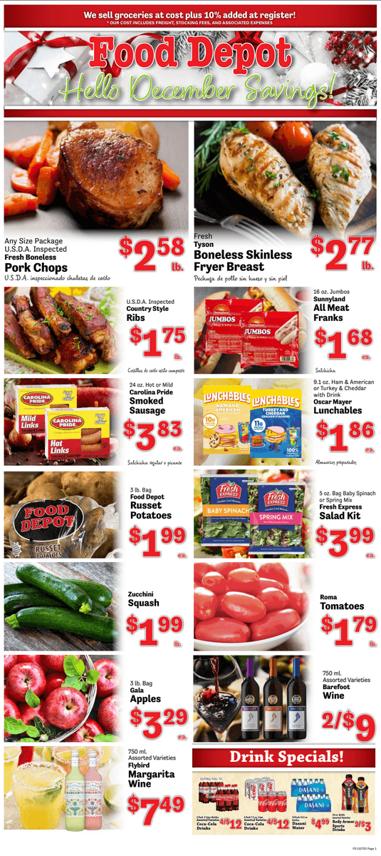 Food Depot Weekly Ad Nov 27 Dec 03, 2023