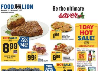 Food Lion Weekly Ad Nov 29 – Dec 05, 2023