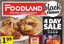 Foodland(Canada) Weekly Ad Nov 23 – Nov 29, 2023 (Black Friday Promotion Included)