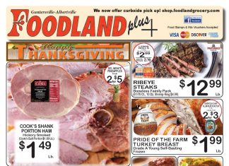 Foodland(US) Weekly Ad Nov 14 – Nov 20, 2023 (Thanksgiving Promotion Included)