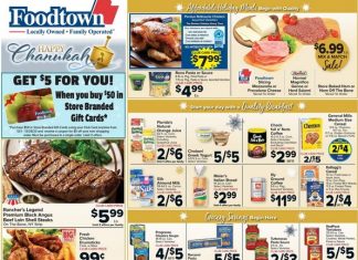 Foodtown Weekly Ad Dec 01 – Dec 07, 2023