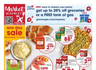 Giant Eagle Weekly Ad Nov 09 – Nov 15, 2023