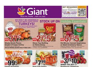 Giant Food Weekly Ad Nov 03 – Nov 09, 2023