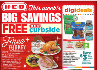 HEB Weekly Ad Nov 08 – Nov 14, 2023