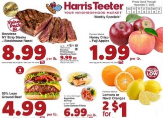 Harris Teeter Weekly Ad Nov 01 – Nov 07, 2023 (Thanksgiving Promotion Included)